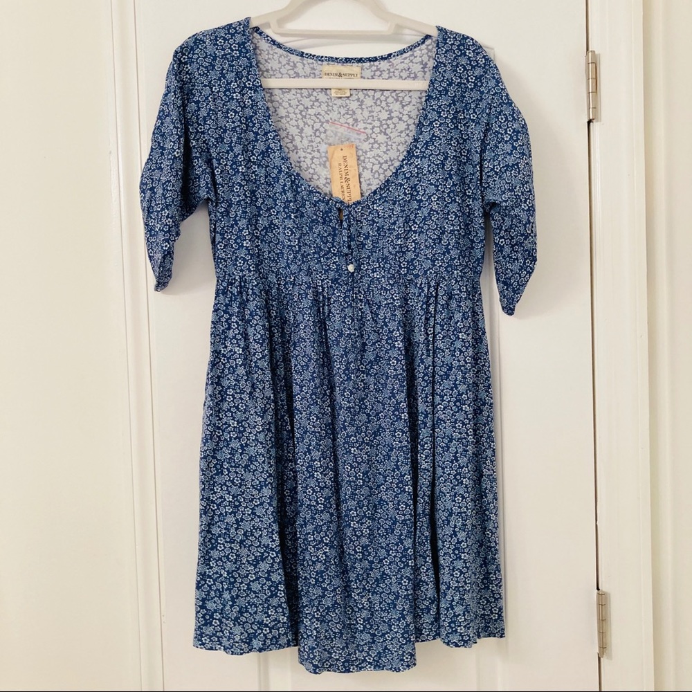 Denim & Supply Ralph Lauren Floral Babydoll Dress
